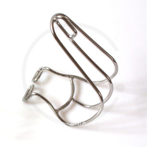MKS Cage Clip Toe Clips | Chromed Steel - size M