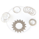 Single Speed Conversion Kit for Cassette Hubs Type (Shimano HG) - 17T